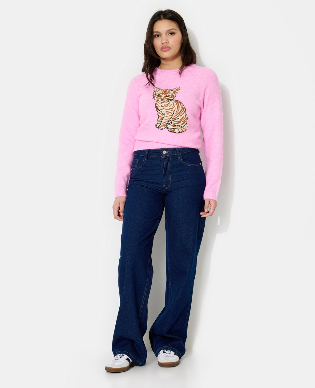J71-2 / Jean wide loose taille medium