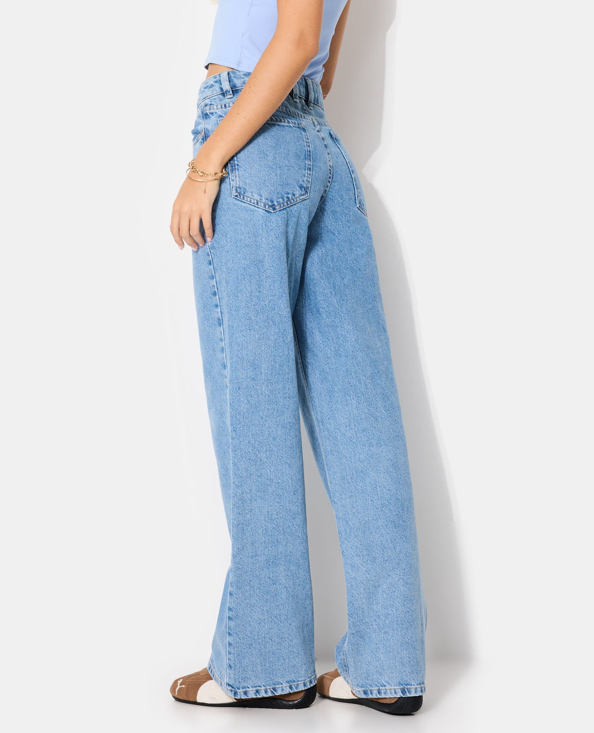 J71-2 / Jean wide loose taille medium