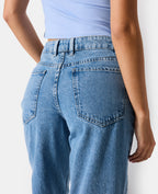 J71-2 / Jean wide loose taille medium
