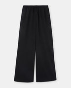Pantalon droit et large avec lien coulissé