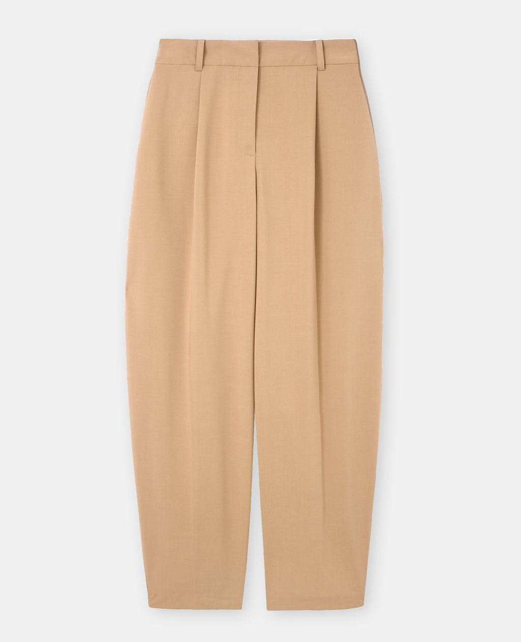 Pantalon barrel city avec pinces