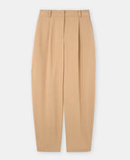 Pantalon barrel city avec pinces