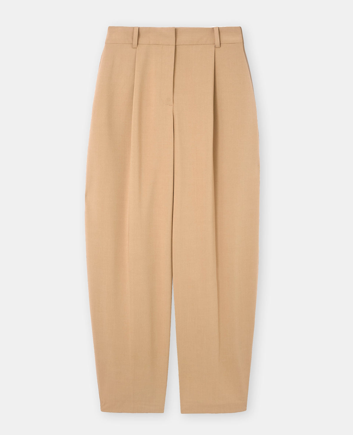 Pantalon barrel city avec pinces