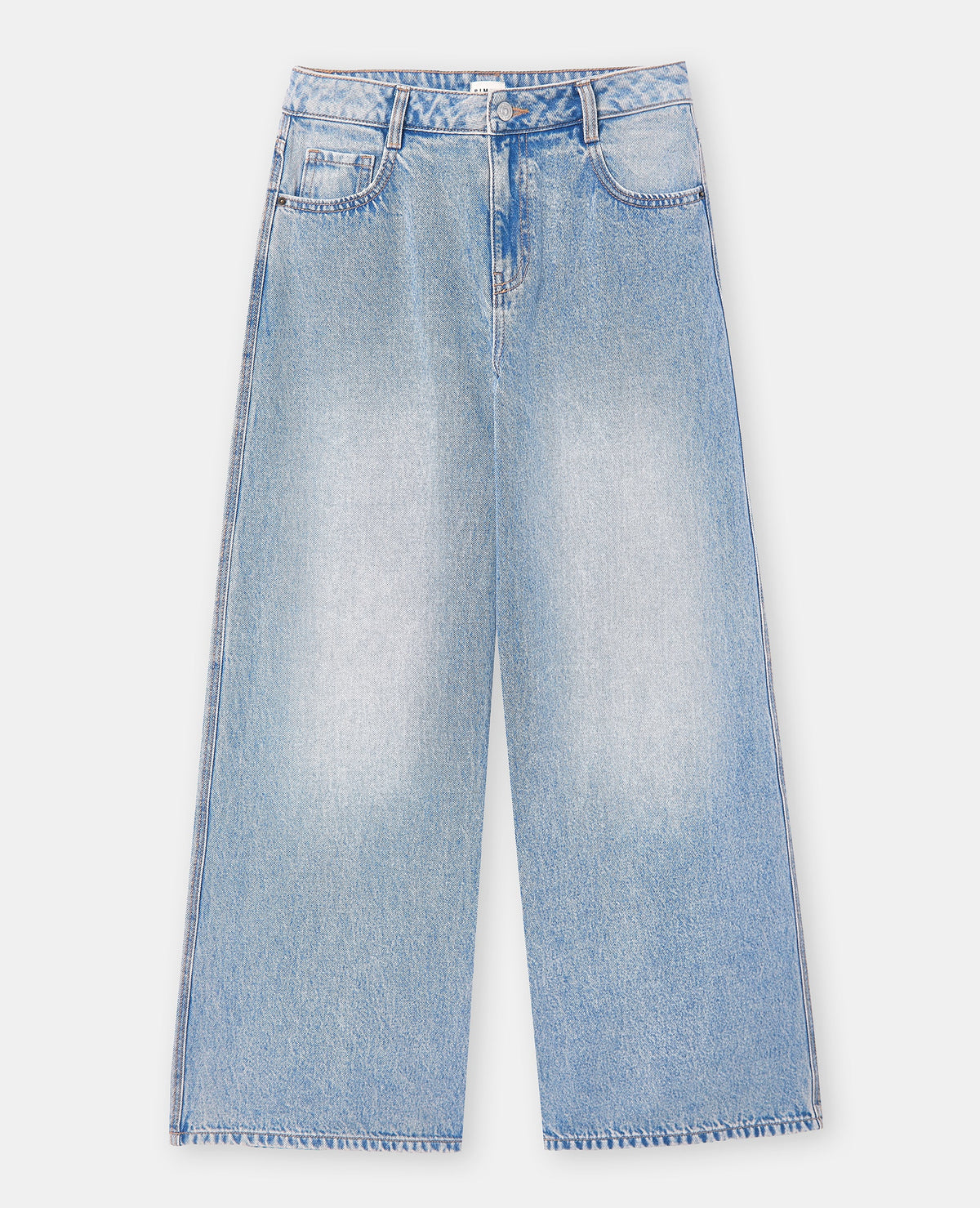 Jean extra wide taille haute