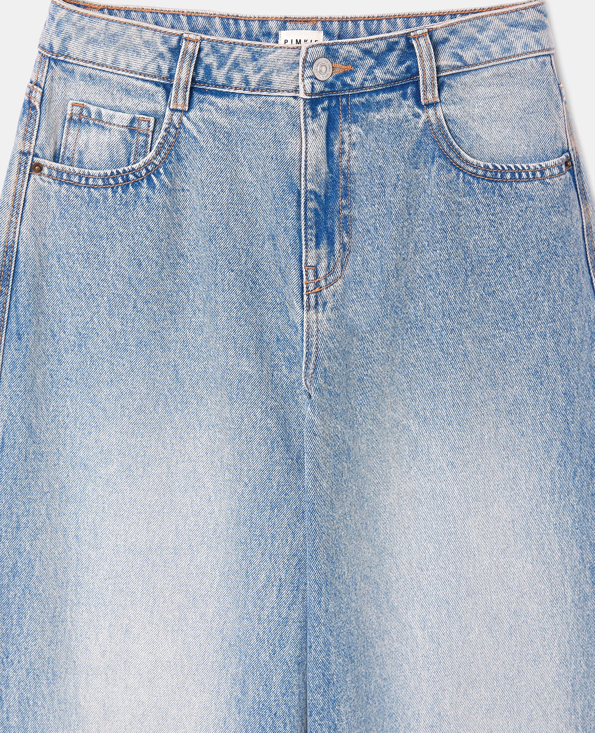 Jean extra wide taille haute