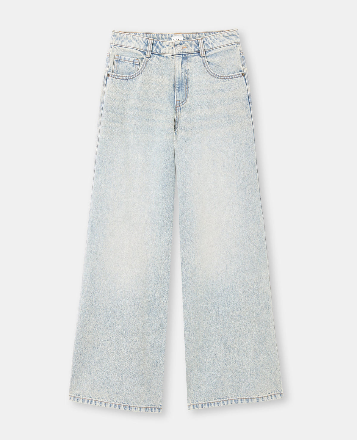 Jean extra wide taille haute