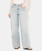 Jean extra wide taille haute