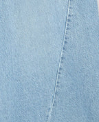 Jean extra wide taille haute avec jeux de coutures