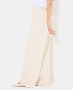 Jean extra wide taille haute avec pinces