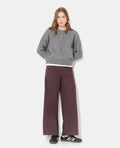Pantalon barrel en toile
