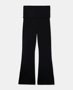 Pantalon flare en matière sculptante