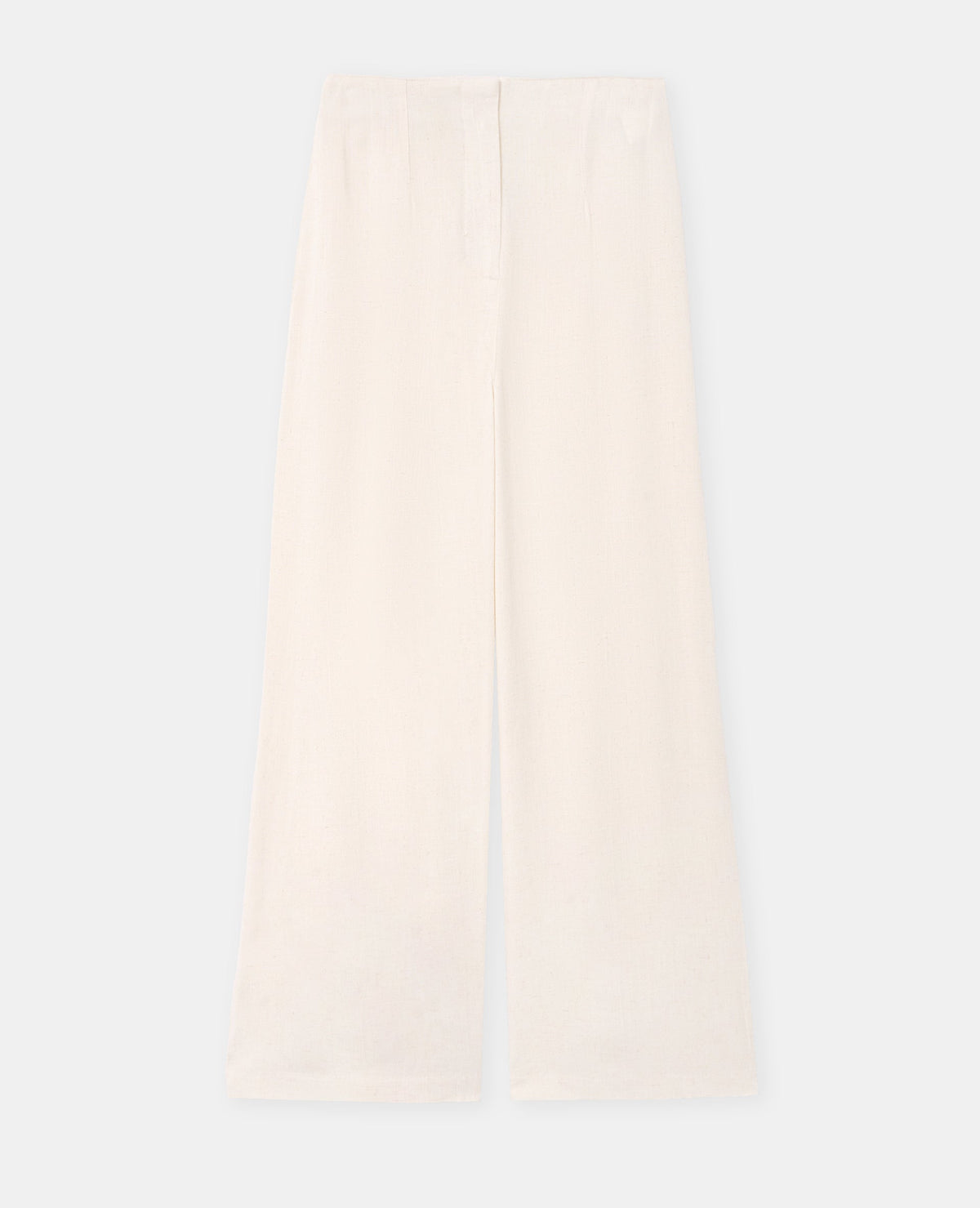 Pantalon droit avec lin