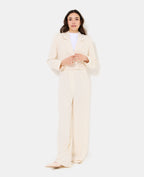 Pantalon droit avec lin
