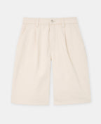 Bermuda en jean avec pinces