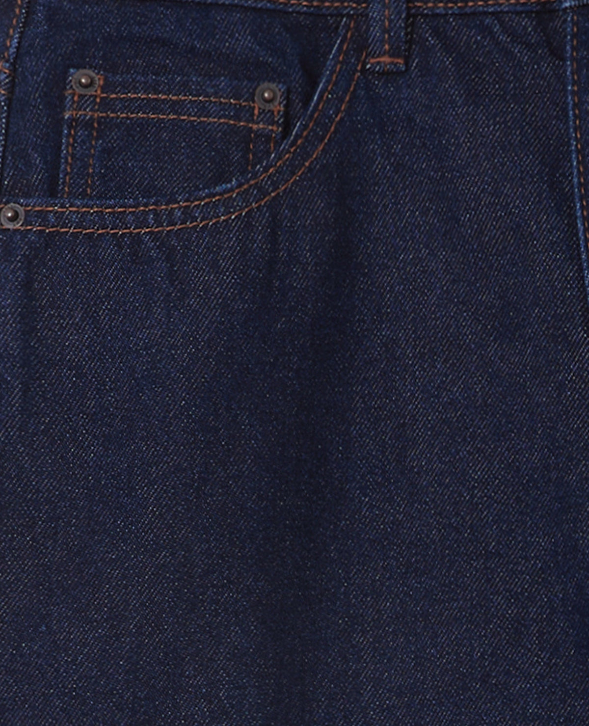 Bermuda large en jean taille haute