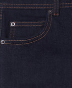 Micro-short en jean poches plaquées