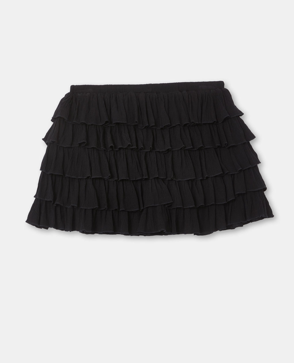 Jupe-short avec volants