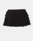 Jupe-short avec volants