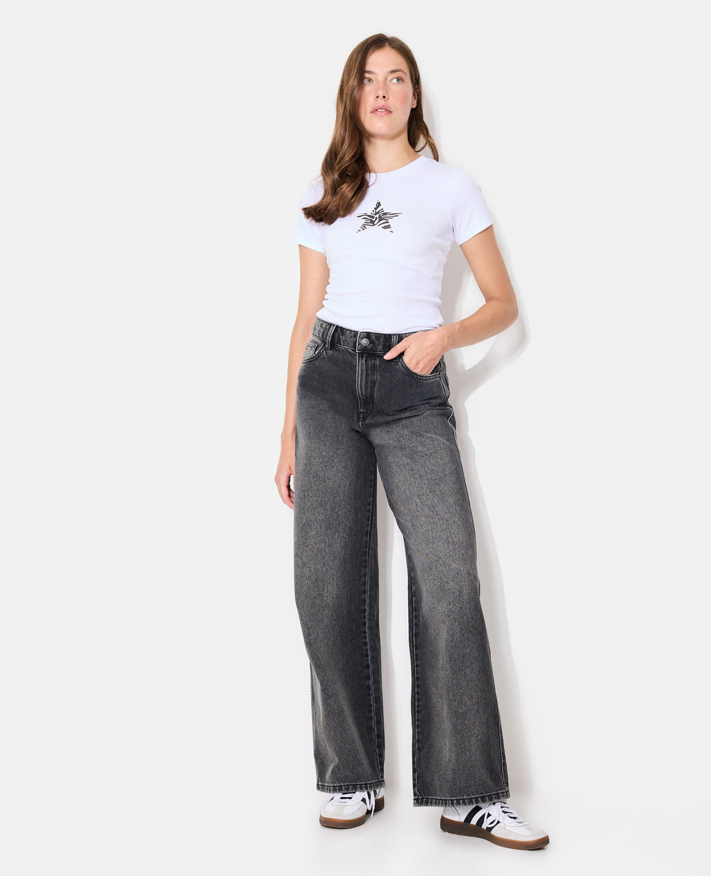 J99-3 / Jean baggy taille basse
