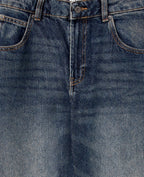 Jean barrel taille haute
