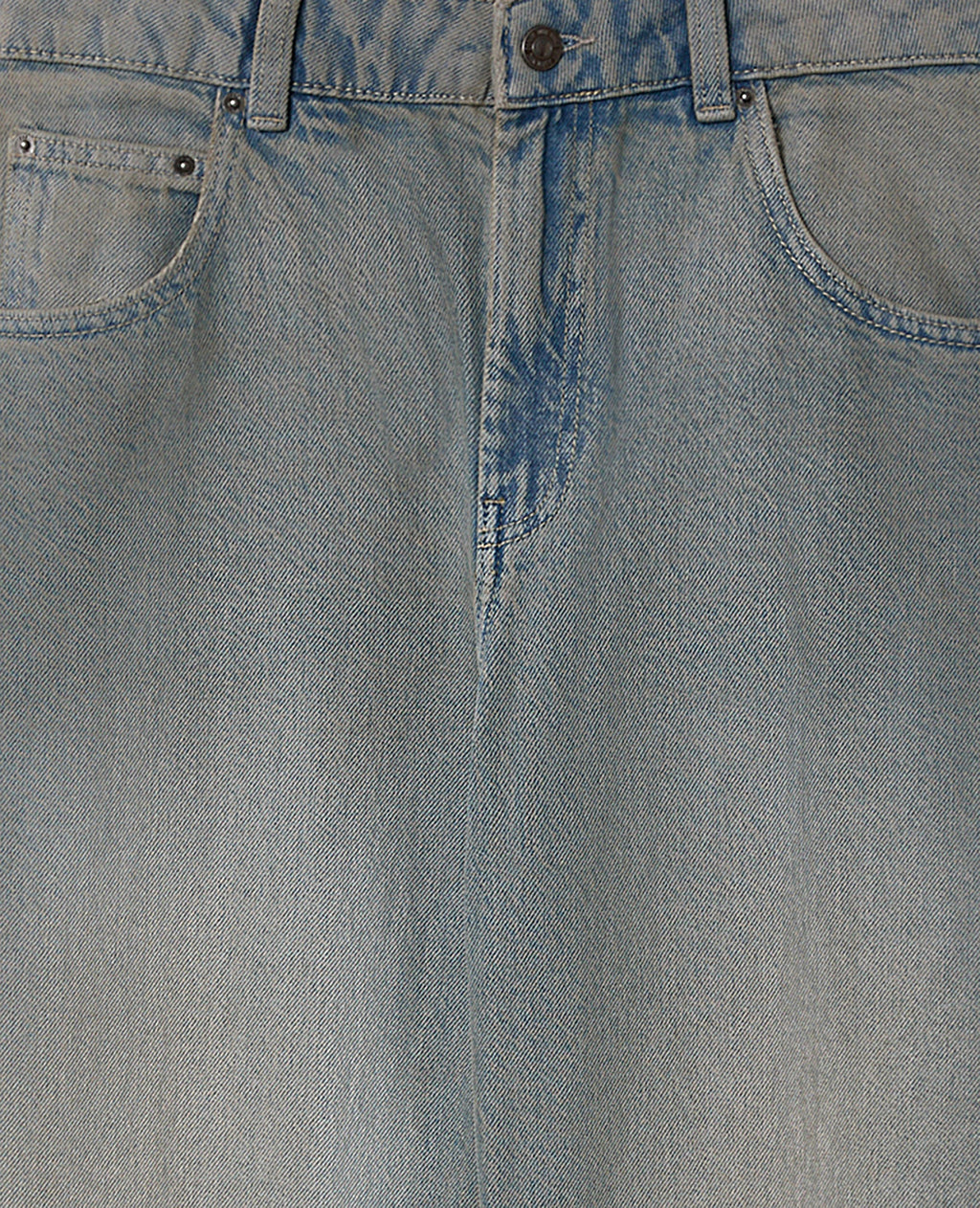 Jean barrel taille haute