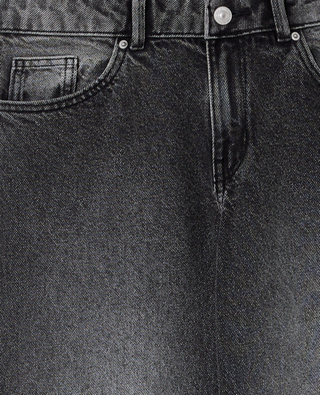 Jean wide taille basse avec étoiles