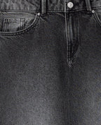 Jean wide taille basse avec étoiles