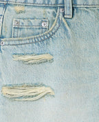 Short en jean destroy