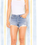 Short en jean destroy