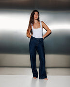 J71-1 / Jean wide taille haute