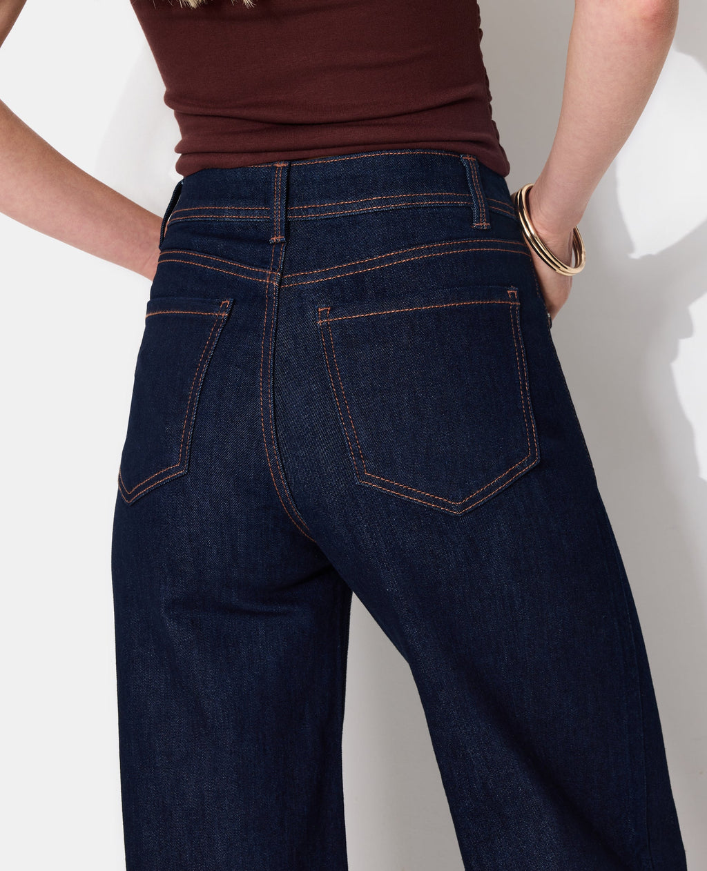 J71-1 / Jean wide taille haute