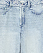 Jean droit avec ourlet