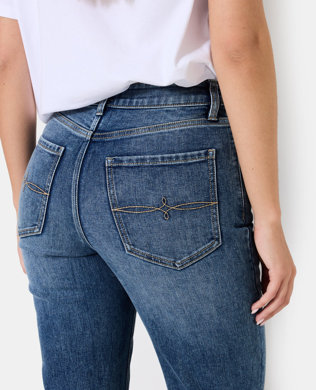 J74-1 / Jean flare taille haute