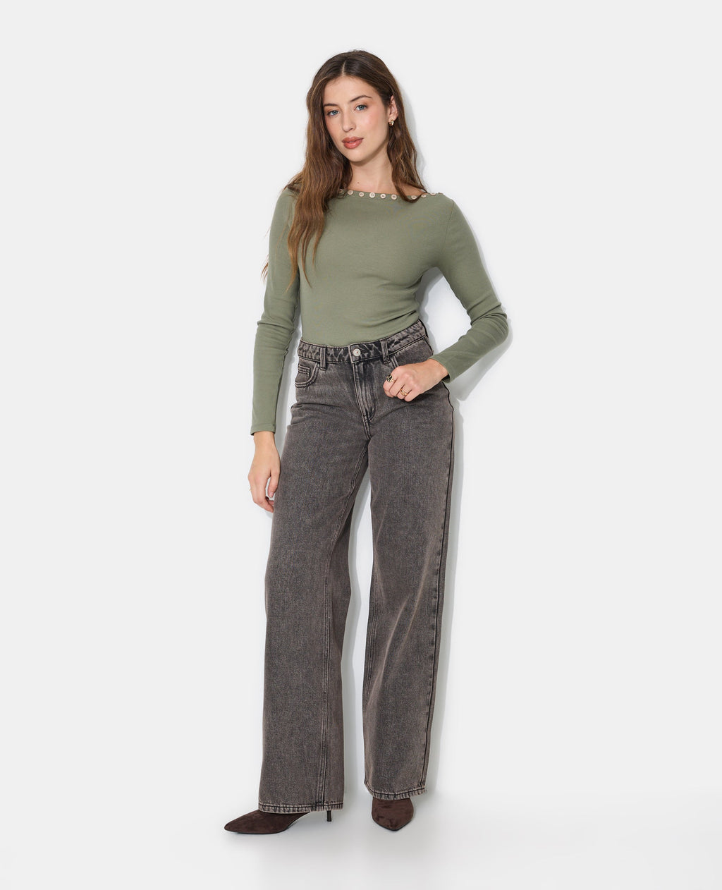 Jean wide taille medium