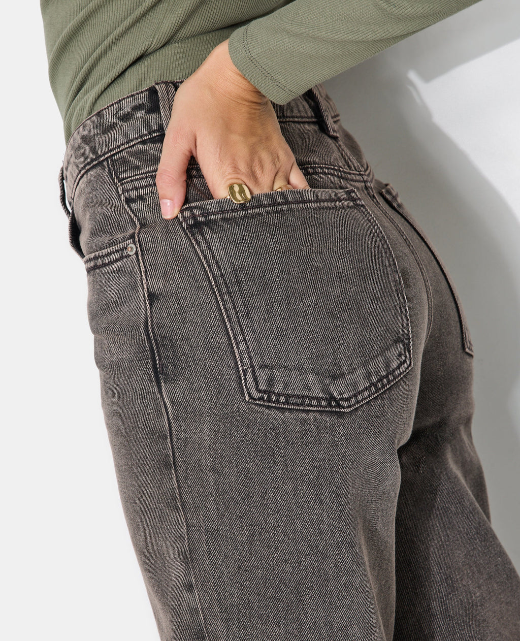Jean wide taille medium