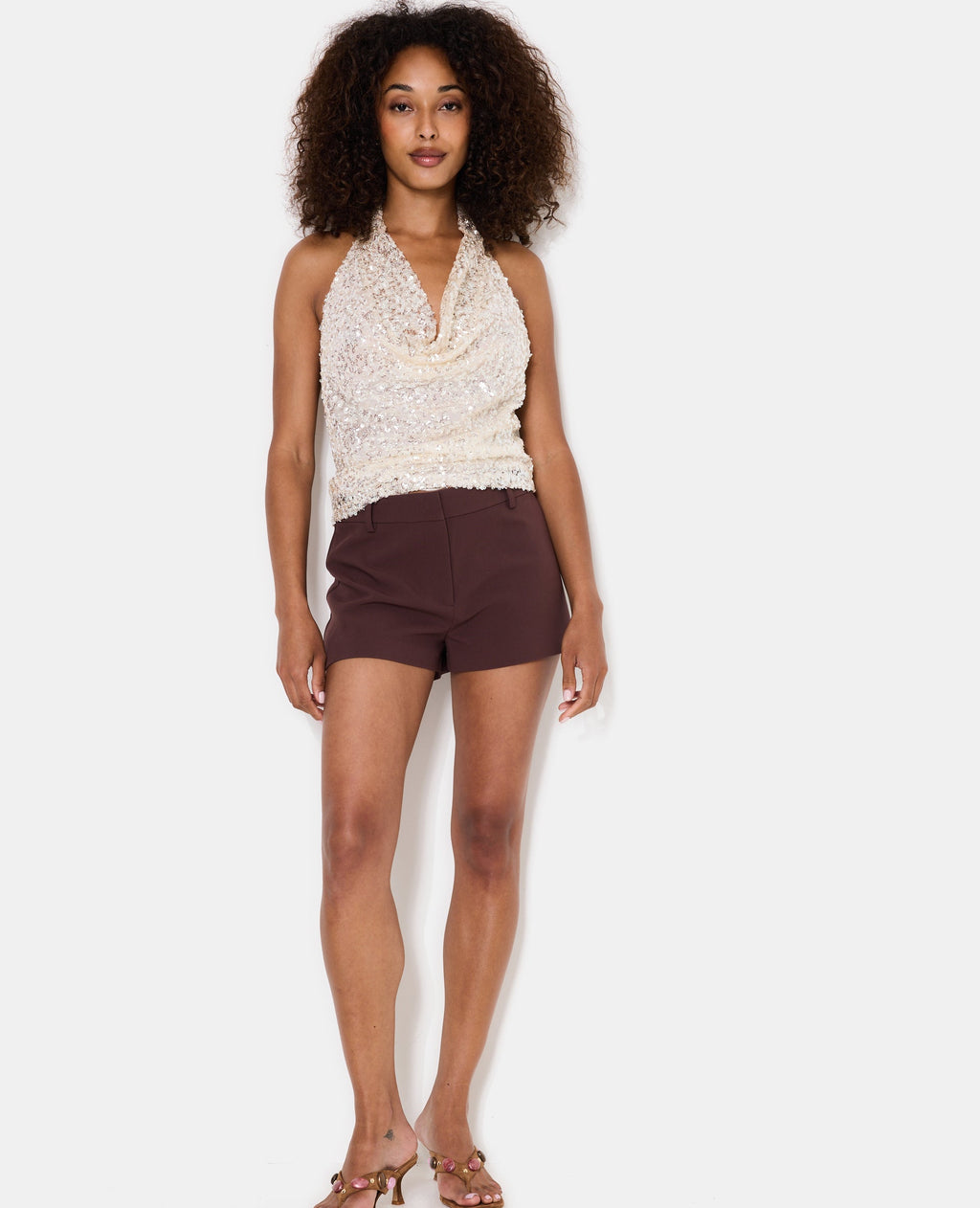 Mini-short city taille basse