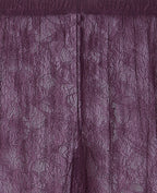 Pantalon flare en dentelle taille élastiquée