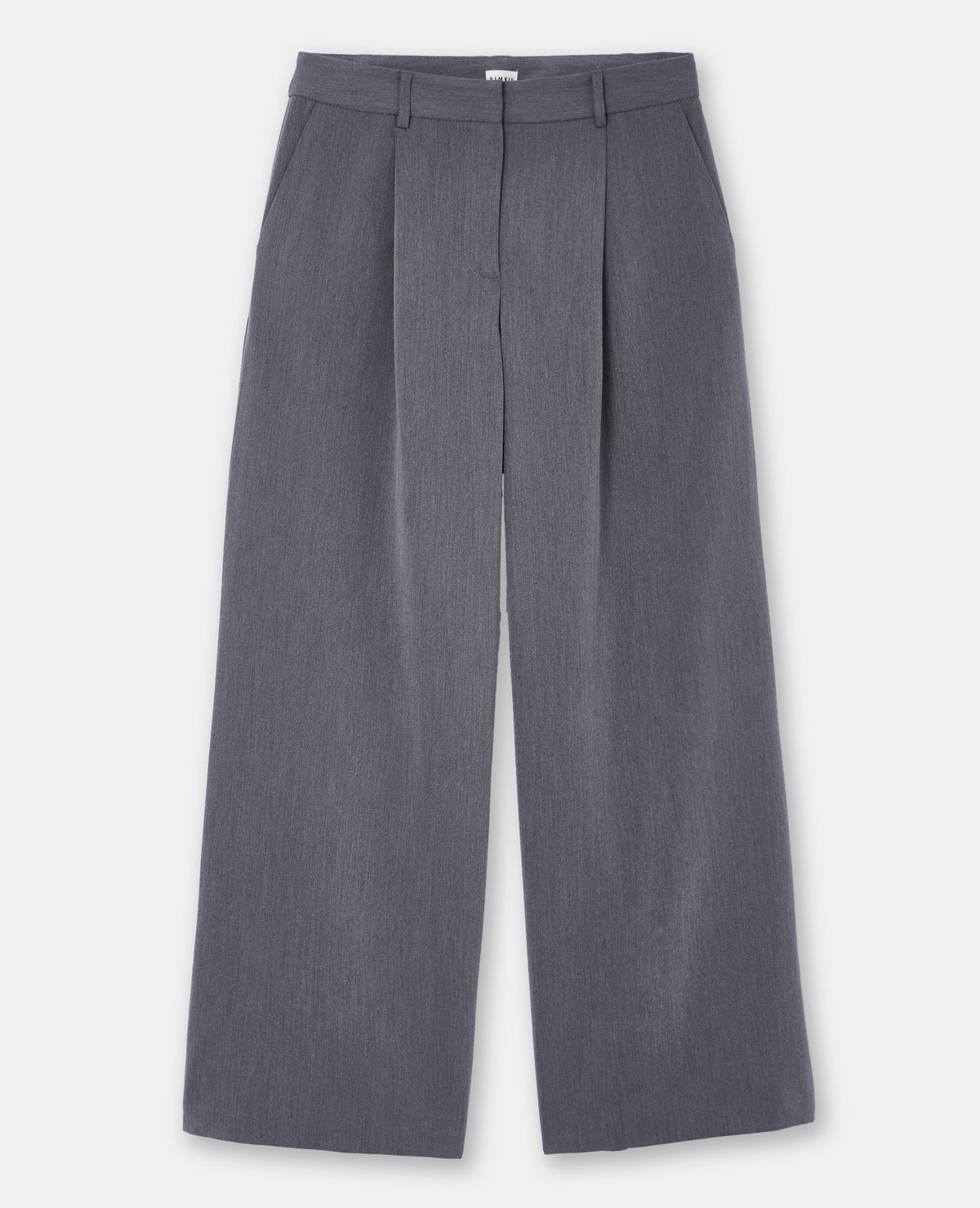 Pantalon large et droit avec pinces