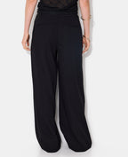 Pantalon large et droit avec pinces