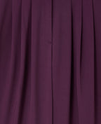 Pantalon barrel taille haute avec pinces