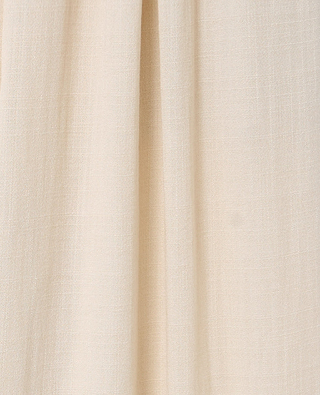 Pantalon barrel en tissu effet lin