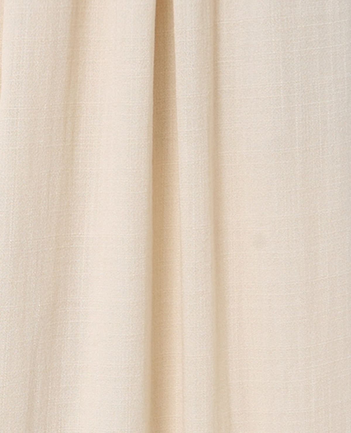 Pantalon barrel en tissu effet lin