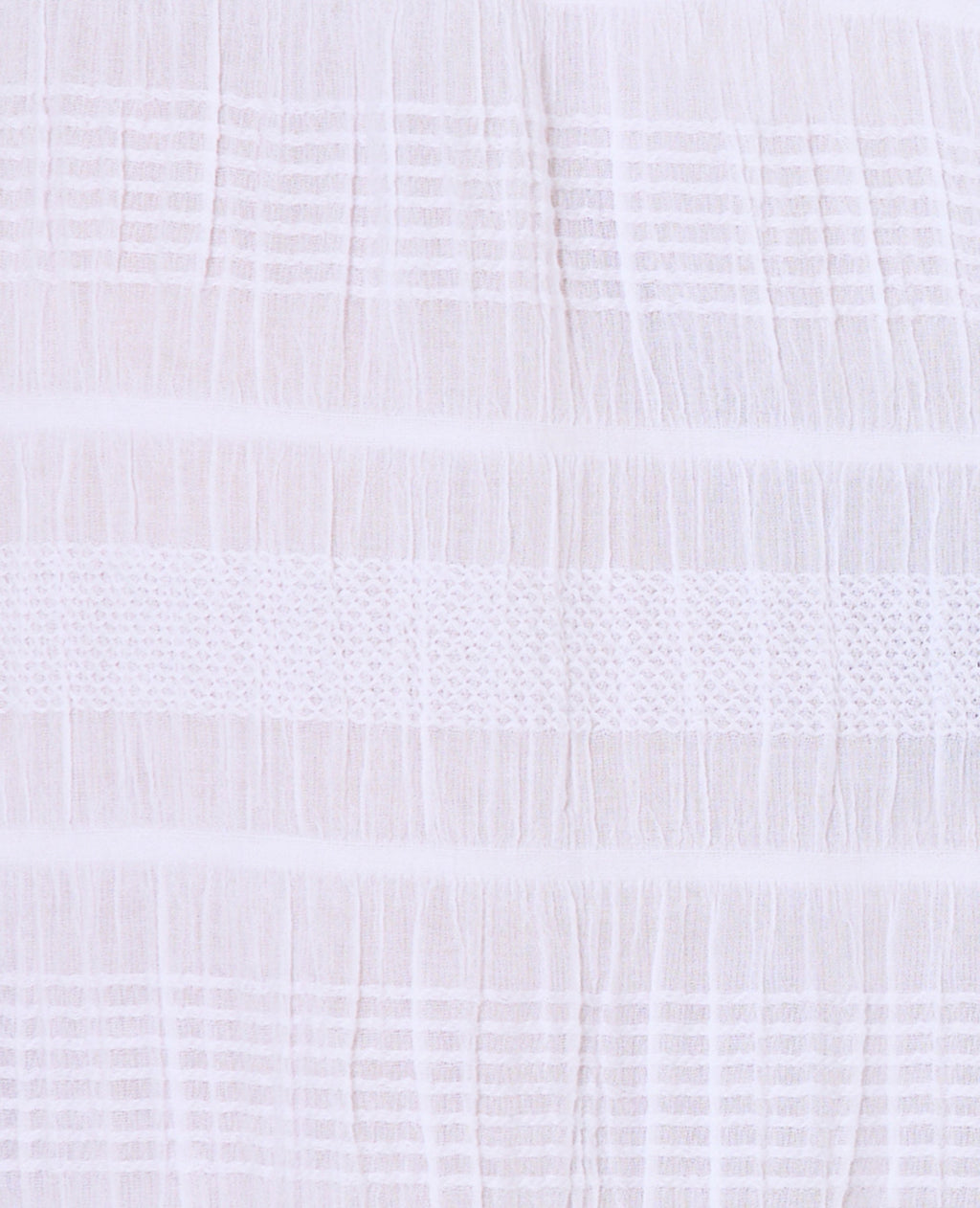 Pantalon droit et ample en tissu texturé