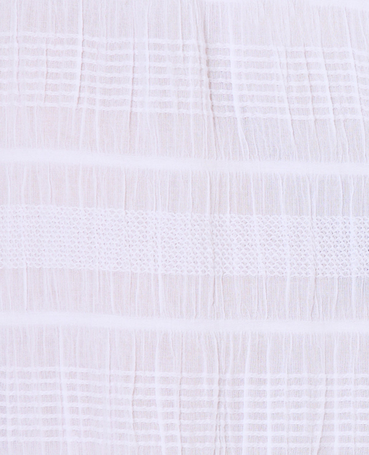 Pantalon droit et ample en tissu texturé