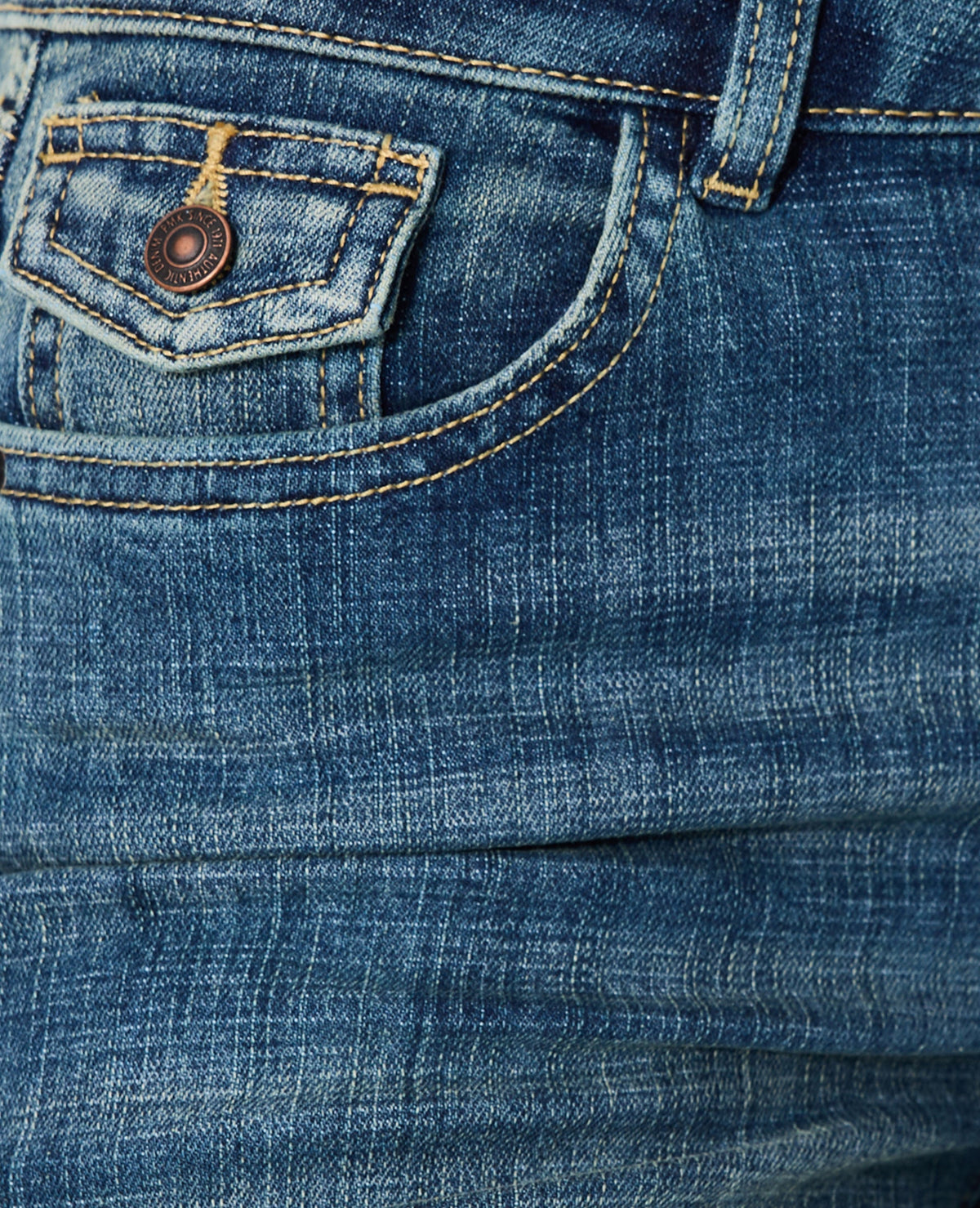Jean flare taille basse