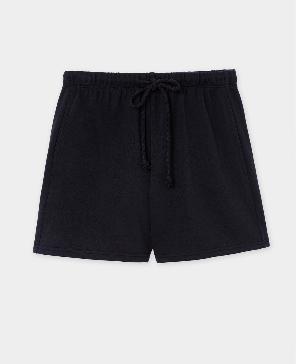 Short en molleton taille élastiquée