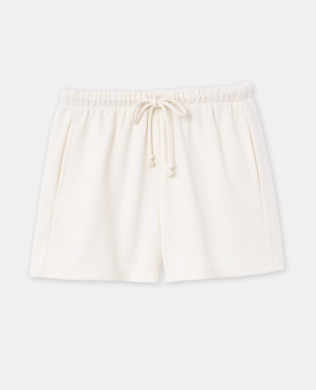 Short en molleton taille élastiquée