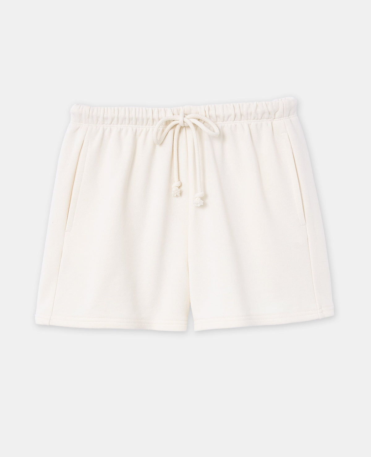 Short en molleton taille élastiquée