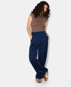 Pantalon de jogging droit avec bandes contrastées