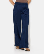 Pantalon de jogging droit avec bandes contrastées